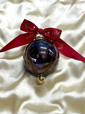 Christmas Ornament (L) ~ Blue