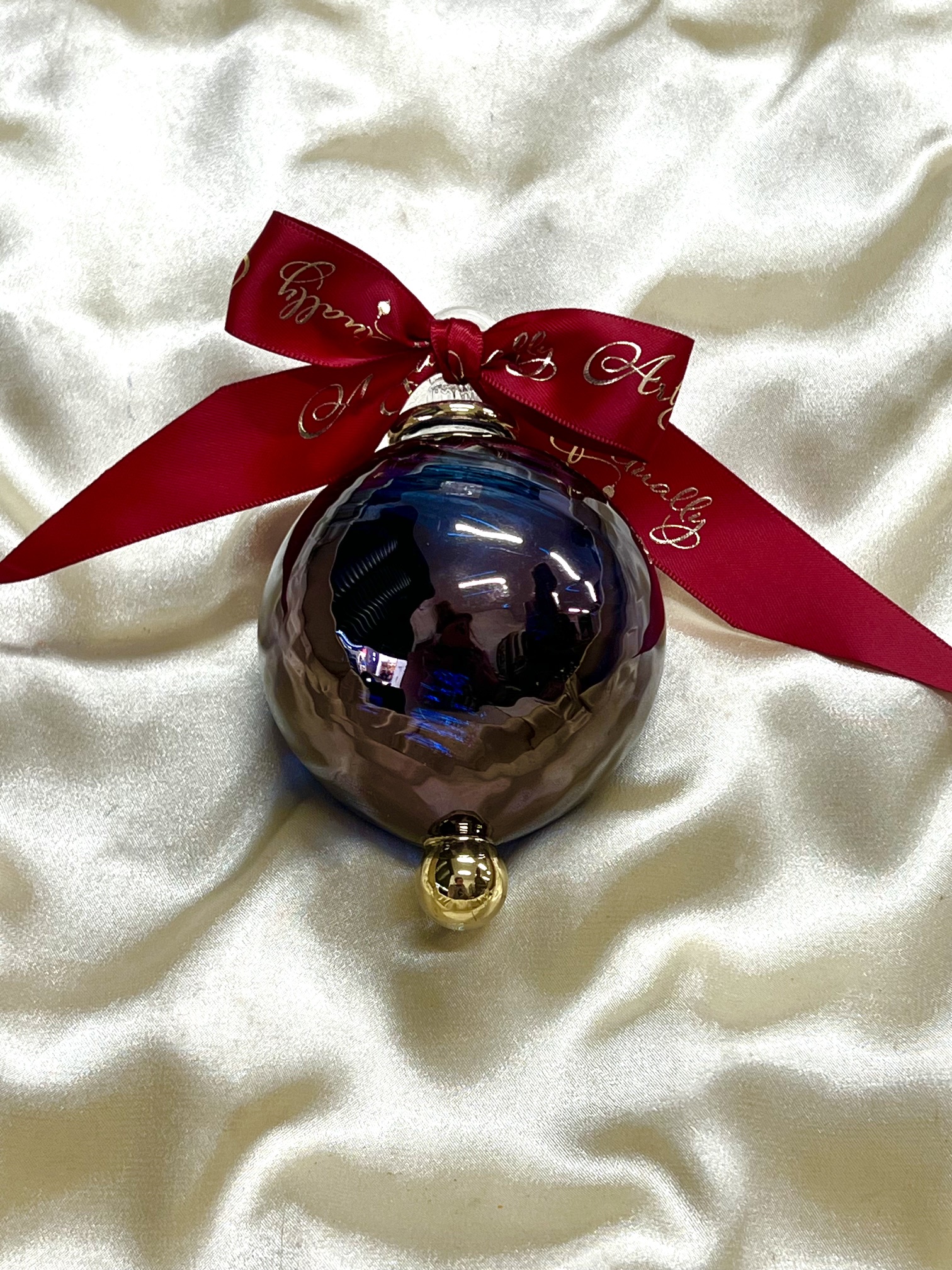 Christmas Ornament (L) ~ Blue