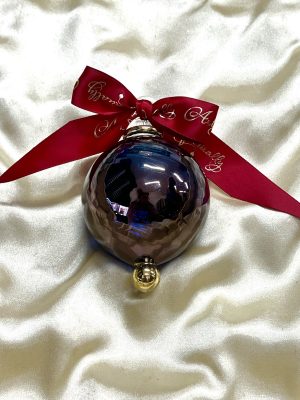 Christmas Ornament (L) ~ Blue