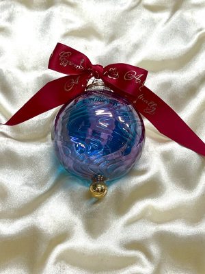 Christmas Ornament (L) ~ Blue