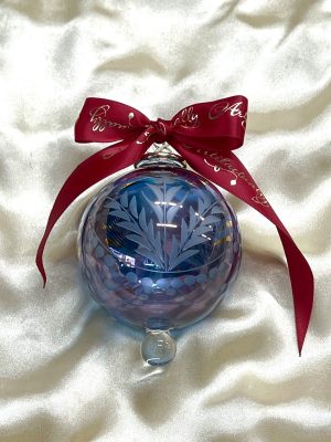 Christmas Ornament (L) ~ Blue