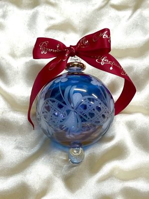 Christmas Ornament (L) ~ Blue