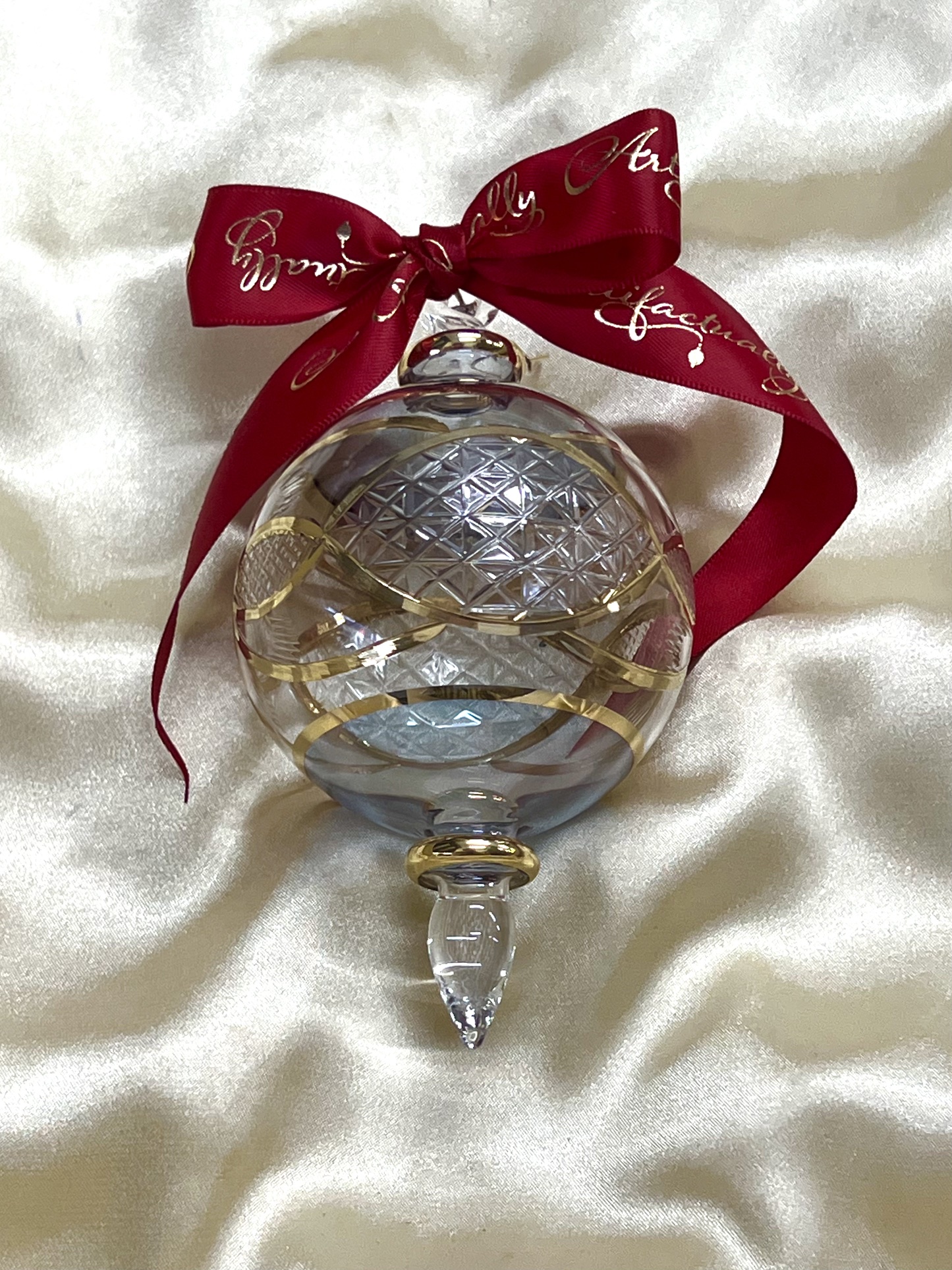 Christmas Ornament (L) ~ Blue