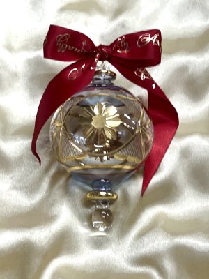 Christmas Ornament (L) ~ Blue