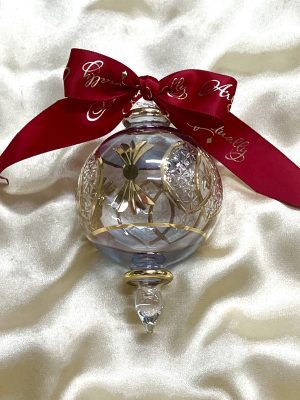 Christmas Ornament (L) ~ Blue