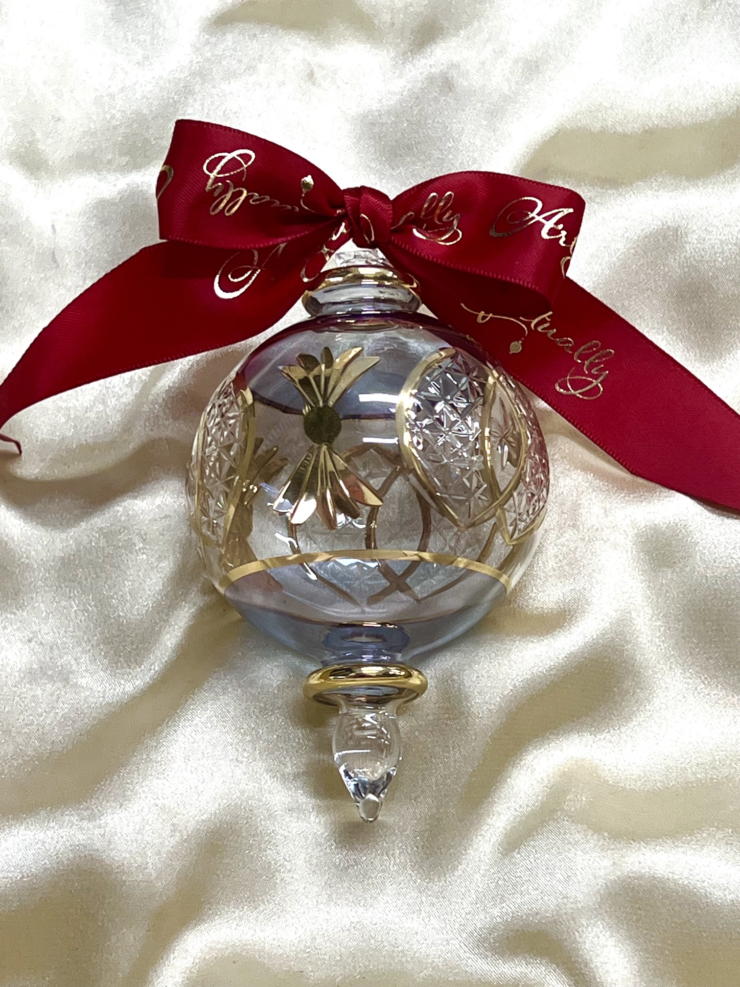 Christmas Ornament (L) ~ Blue