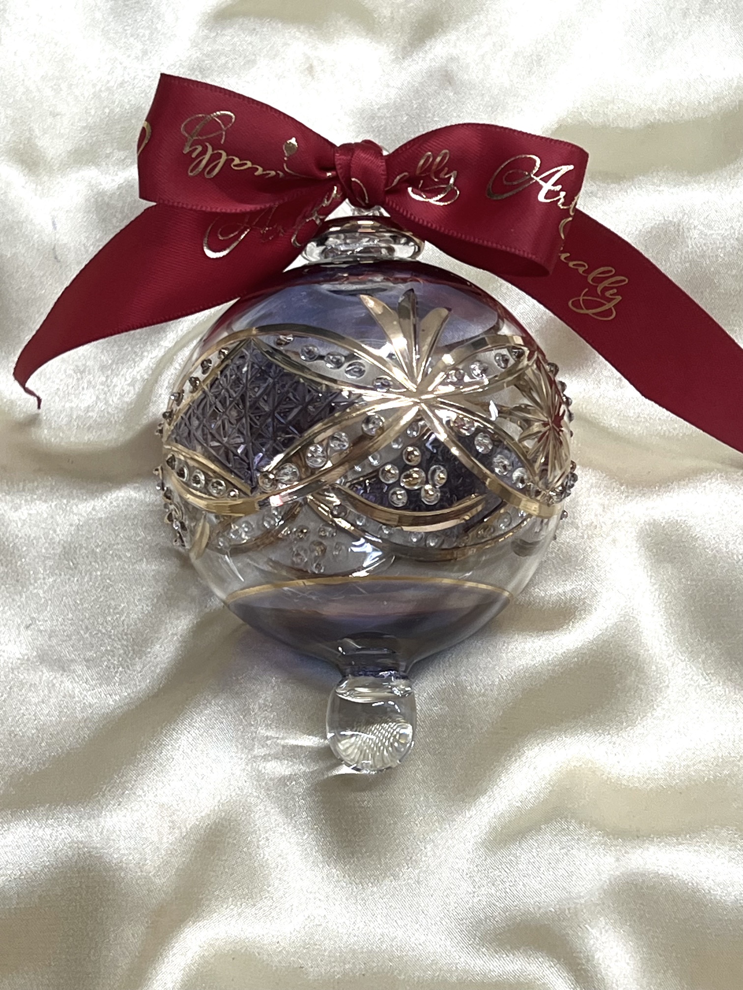 Christmas Ornament (L) ~ Blue