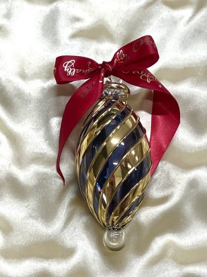 Christmas Ornament (L) ~ Blue