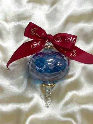 Christmas Ornament (L) ~ Blue