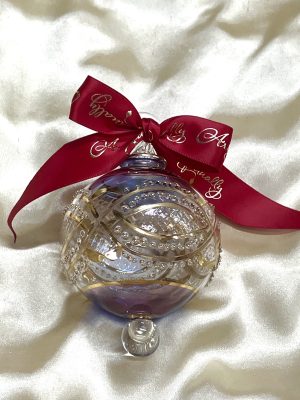 Christmas Ornament (L) ~ Blue