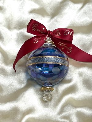 Christmas Ornament (L) ~ Blue