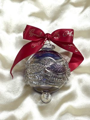 Christmas Ornament (L) ~ Blue