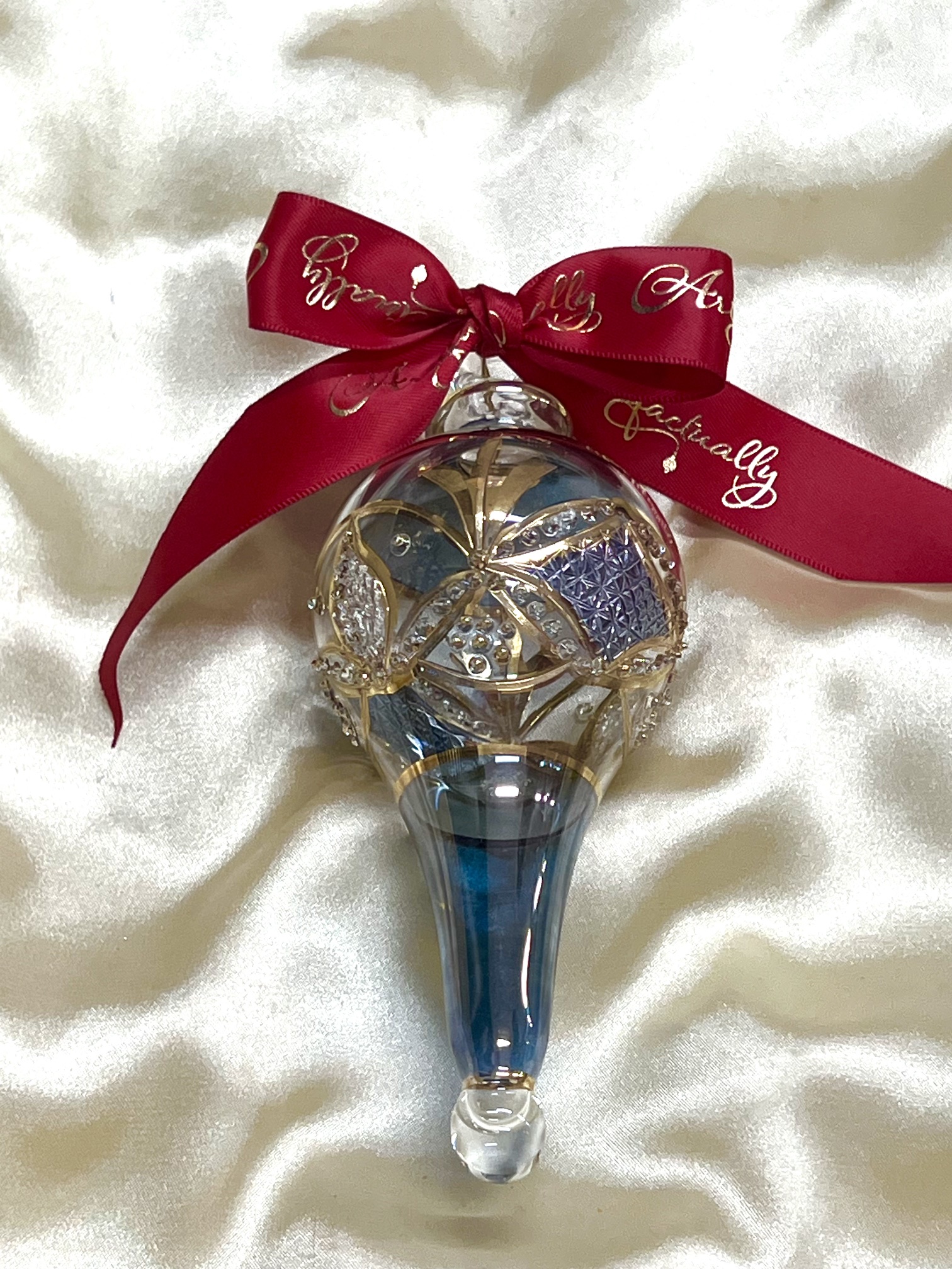 Christmas Ornament (L) ~ Blue