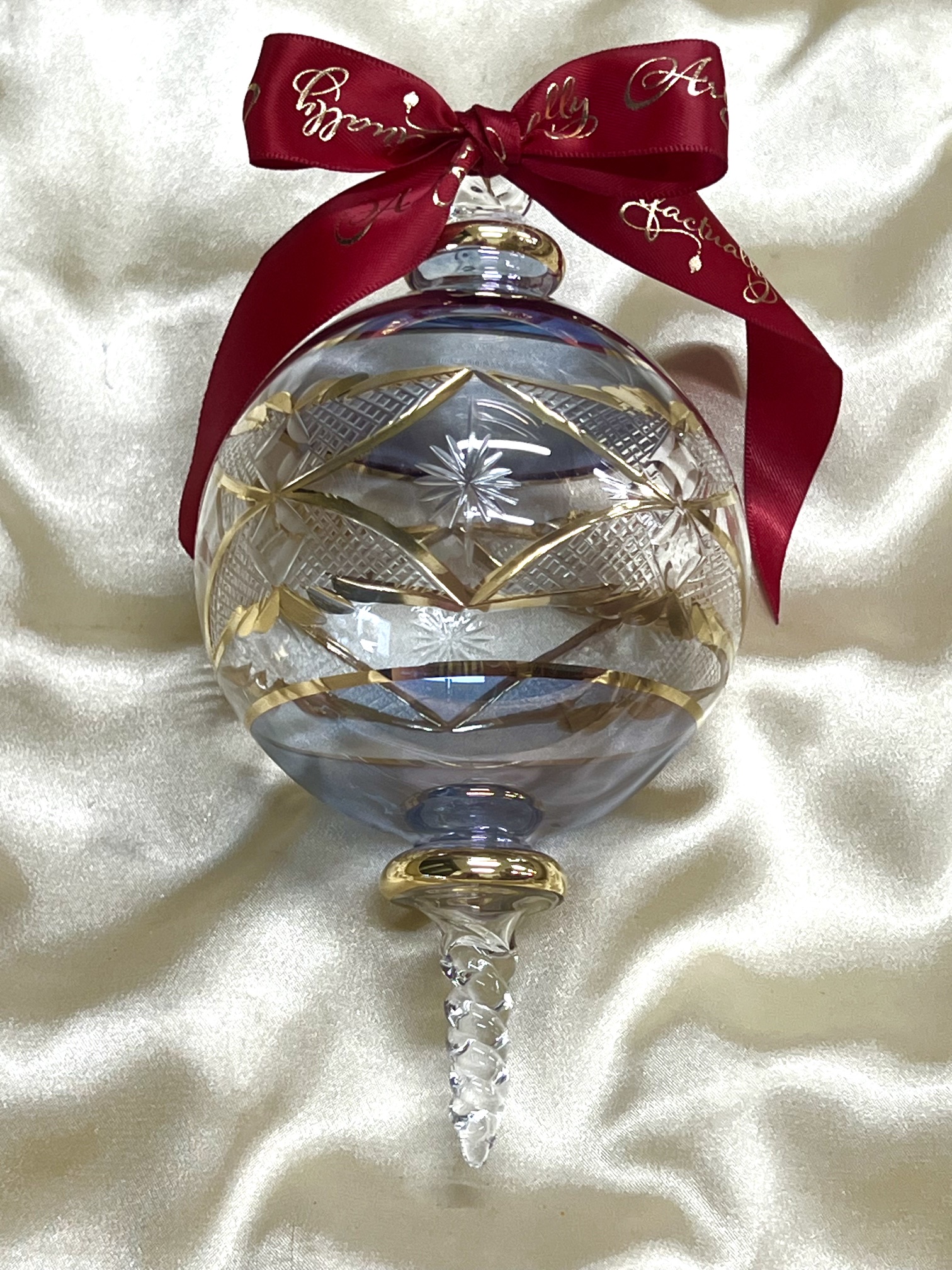 Christmas Ornament (L) ~ Blue