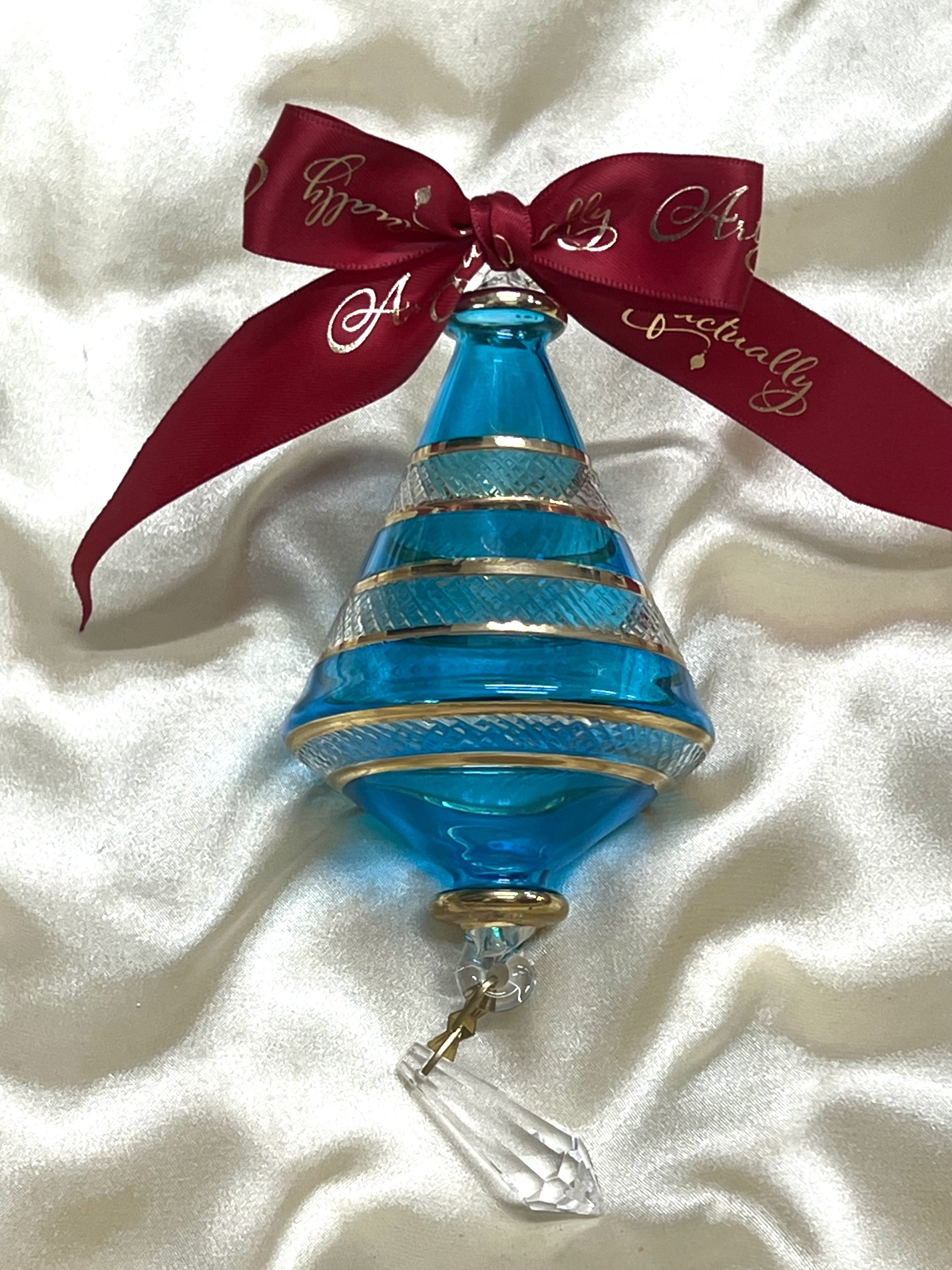 Christmas Ornament (L) ~ Blue