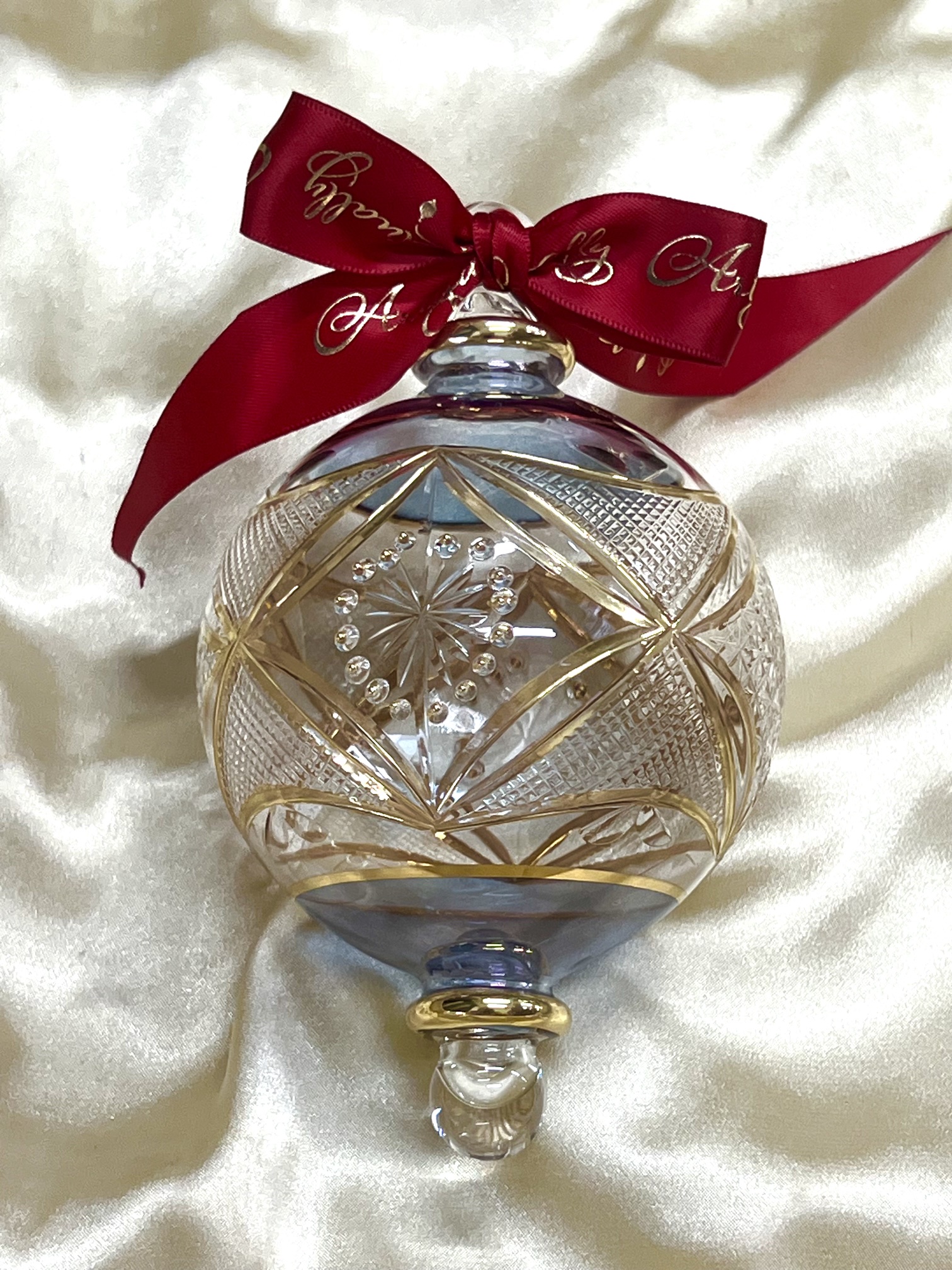 Christmas Ornament (L) ~ Blue