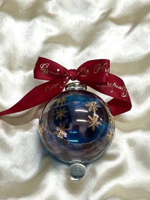 Christmas Ornament (L) ~ Blue