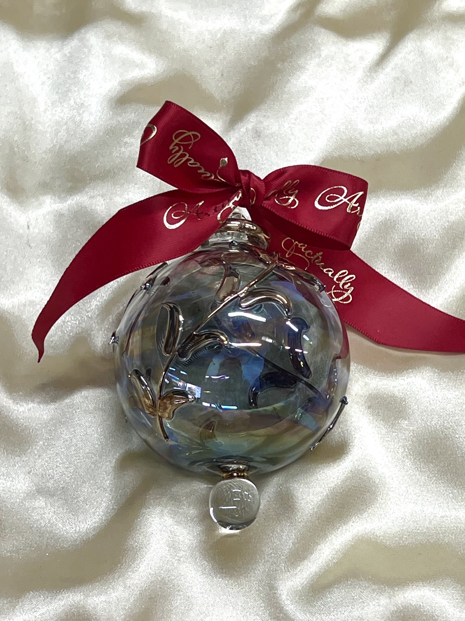 Christmas Ornament (L) ~ Blue