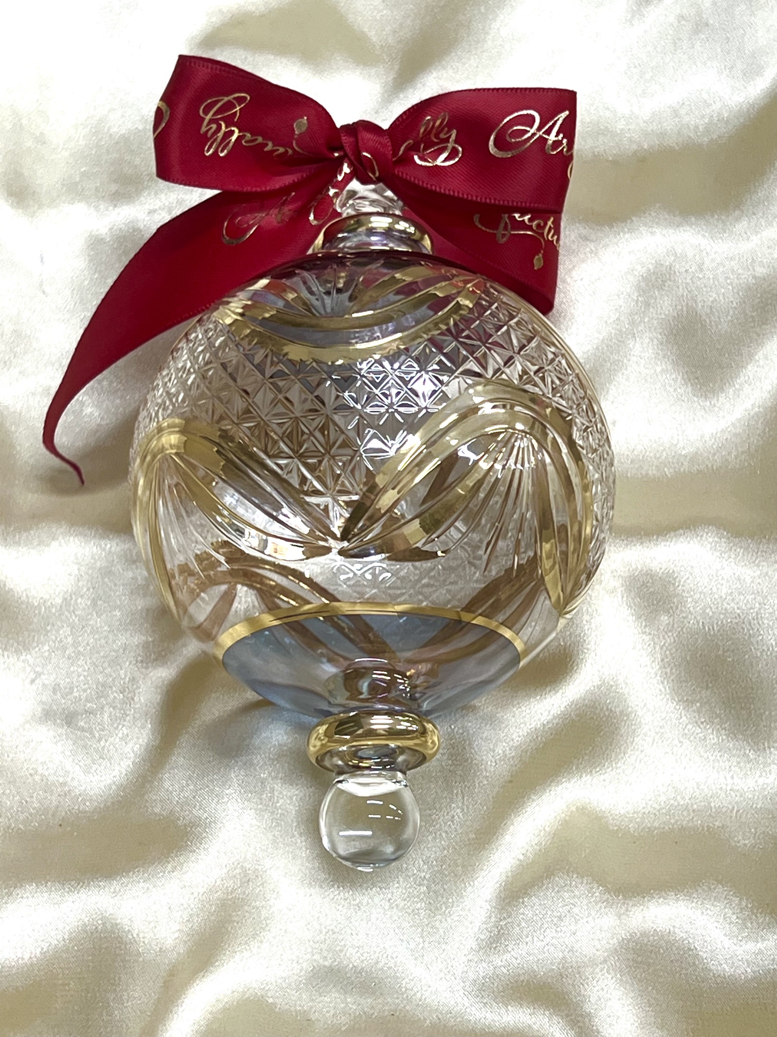 Christmas Ornament (L) ~ Blue