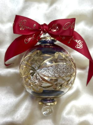 Christmas Ornament (L) ~ Blue
