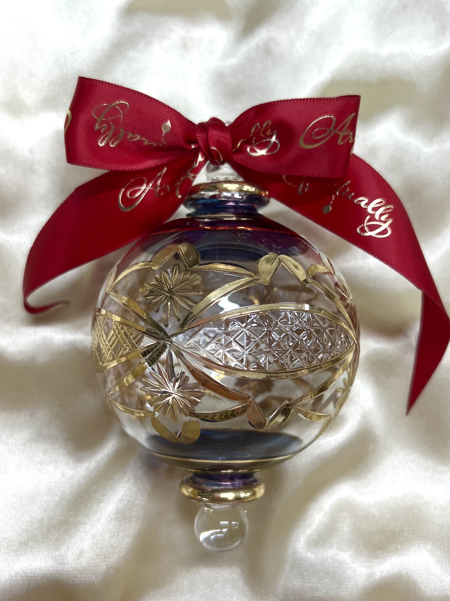 Christmas Ornament (L) ~ Blue