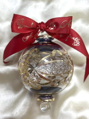 Christmas Ornament (L) ~ Blue