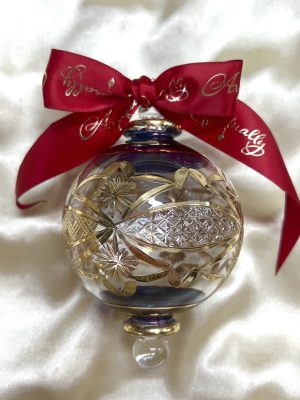 Christmas Ornament (L) ~ Blue