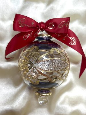 Christmas Ornament (L) ~ Blue