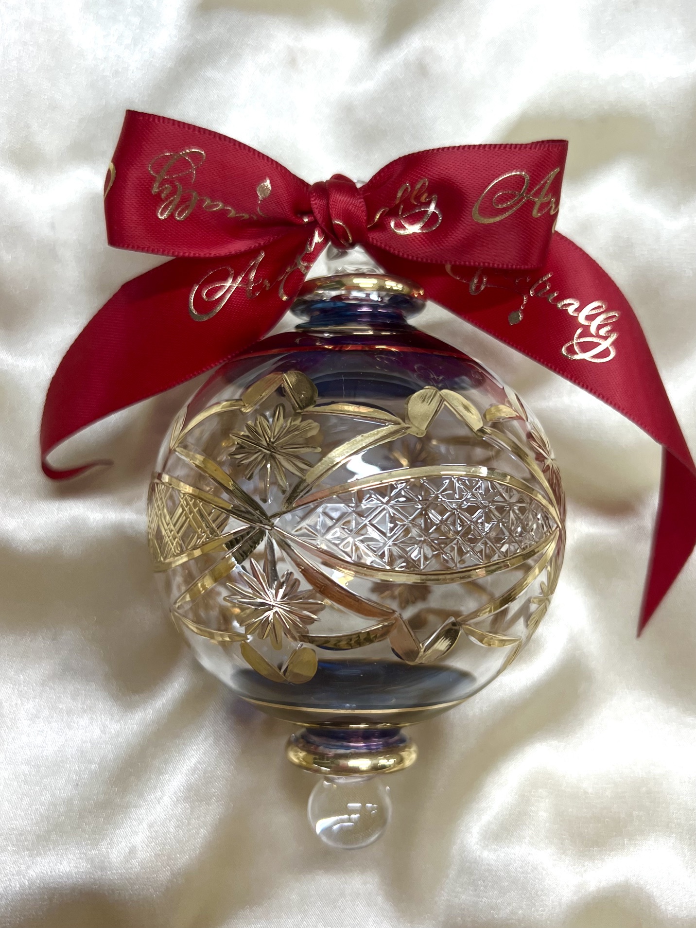 Christmas Ornament (L) ~ Blue