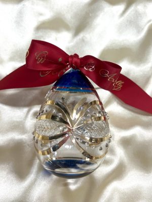 Christmas Ornament (L) ~ Blue