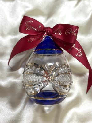 Christmas Ornament (L) ~ Blue