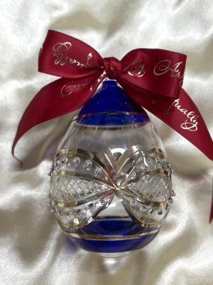 Christmas Ornament (L) ~ Blue