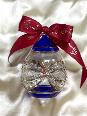 Christmas Ornament (L) ~ Blue