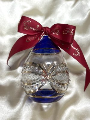 Christmas Ornament (L) ~ Blue