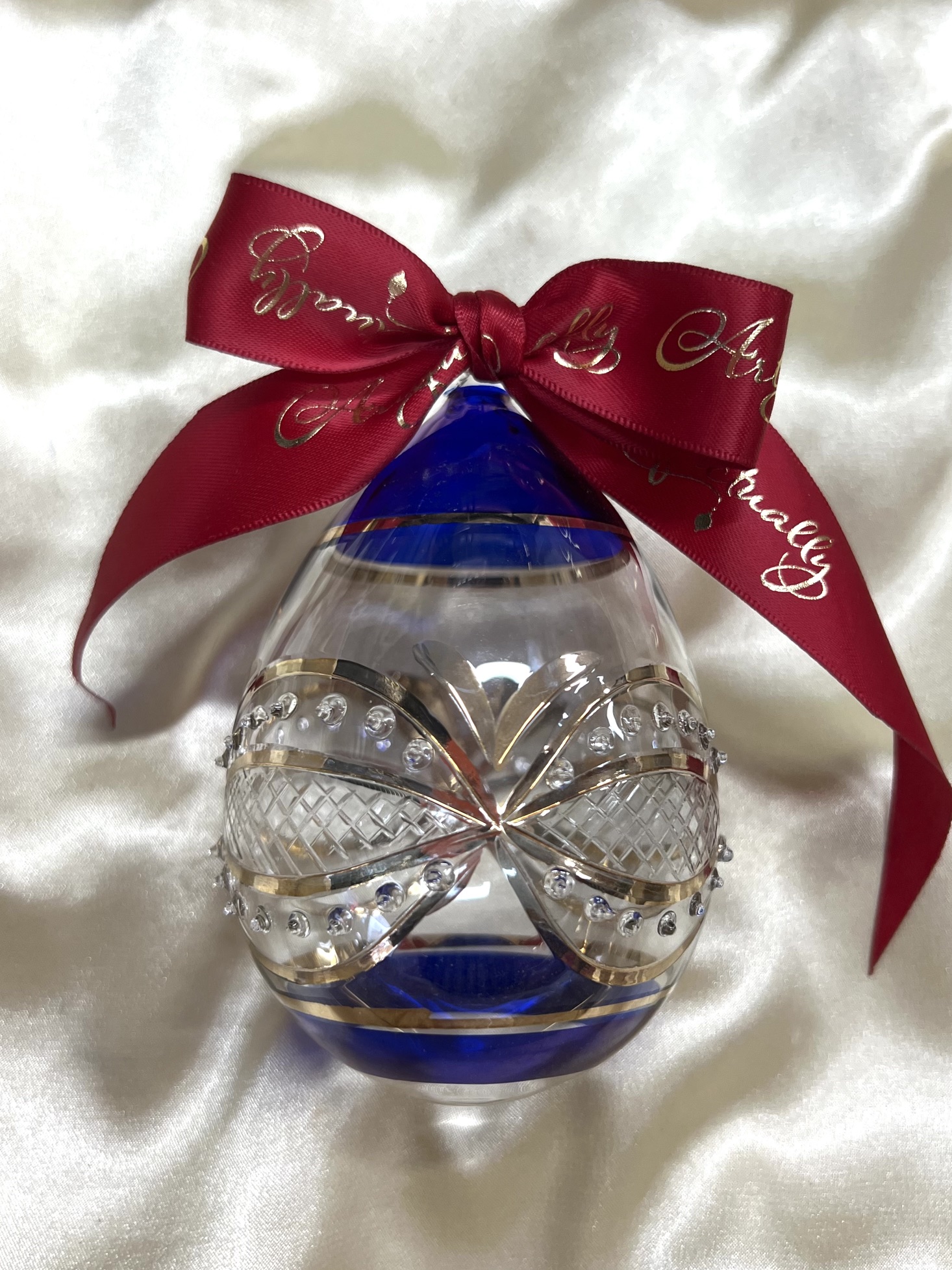 Christmas Ornament (L) ~ Blue