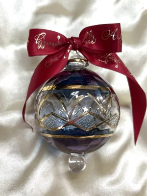 Christmas Ornament (L) ~ Blue