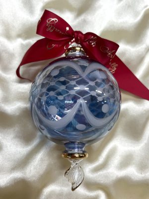 Christmas Ornament (L) ~ Blue