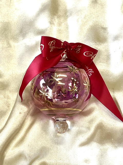 Christmas Ornament (L) ~ Pink