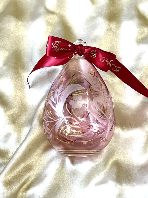Christmas Ornament (L) ~ Pink