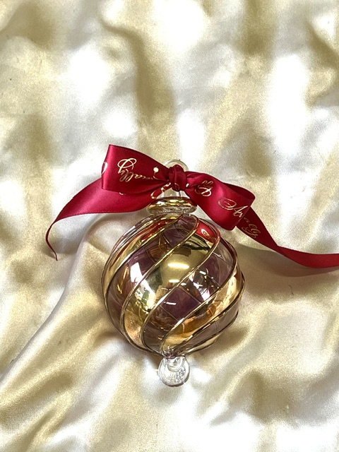 Christmas Ornament (L) ~ Pink