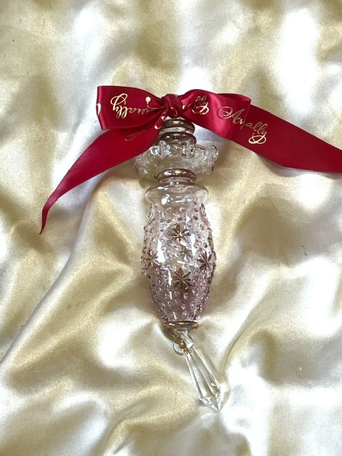 Christmas Ornament (L) ~ Pink