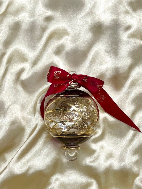 Christmas Ornament (L) ~ Purple