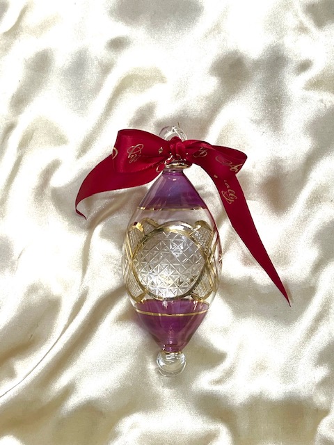 Christmas Ornament (L) ~ Purple