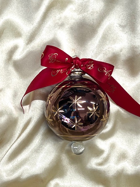 Christmas Ornament (L) ~ Purple