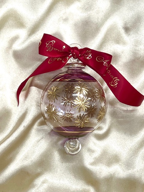 Christmas Ornament (L) ~ Purple