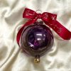 Christmas Ornament (L) ~ Purple