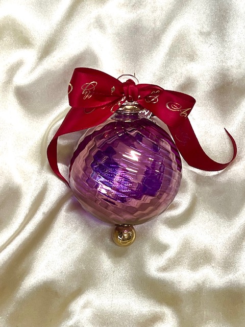 Christmas Ornament (L) ~ Purple