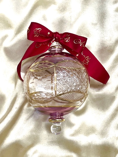 Christmas Ornament (L) ~ Purple