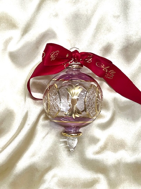 Christmas Ornament (L) ~ Purple