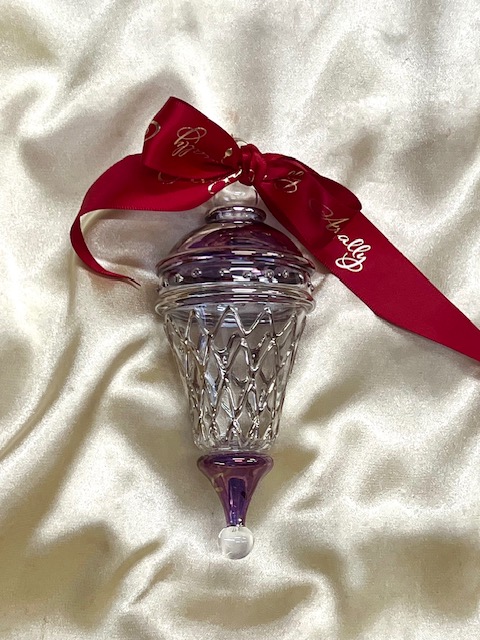 Christmas Ornament (L) ~ Purple